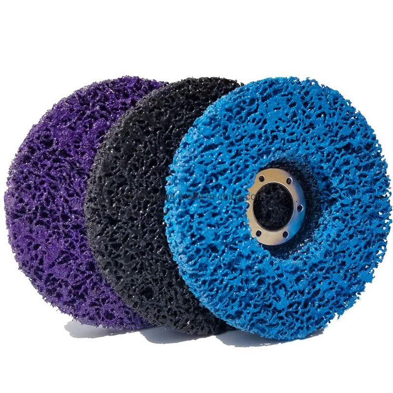Black/Blue/Purple Stripping Wheel Discs for Angle Grinders Clean & Strip Remove Paint, Coating, Rust