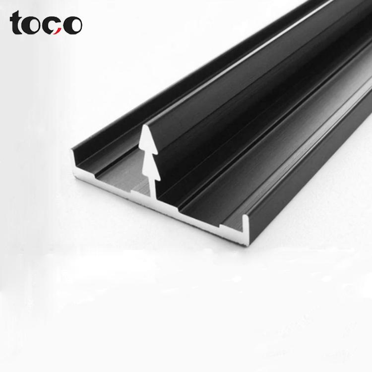 New Type Furniture Aluminum Profile Edge Banding Flooring Tile Trim