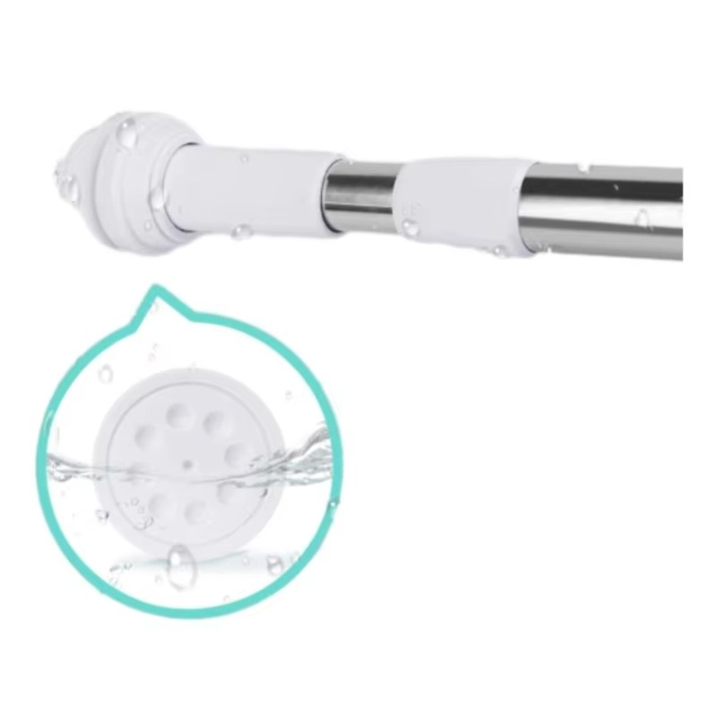 Promotional Great Quality Durable Non-Slip Mounted Adjustable Shower Curtain Pole