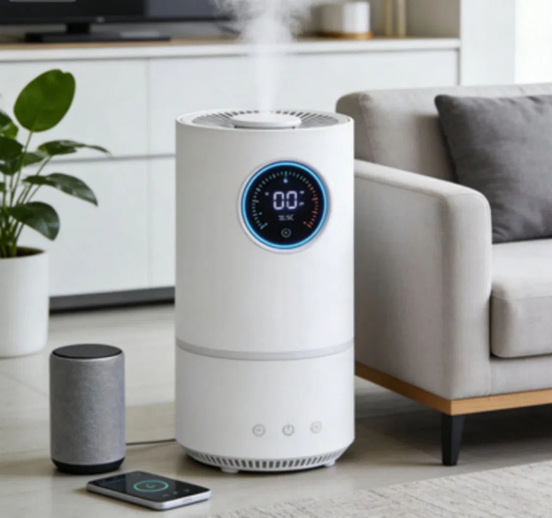 Top-Fill Water Design Efficient Quiet Home Compact Office Bedroom Humidifier