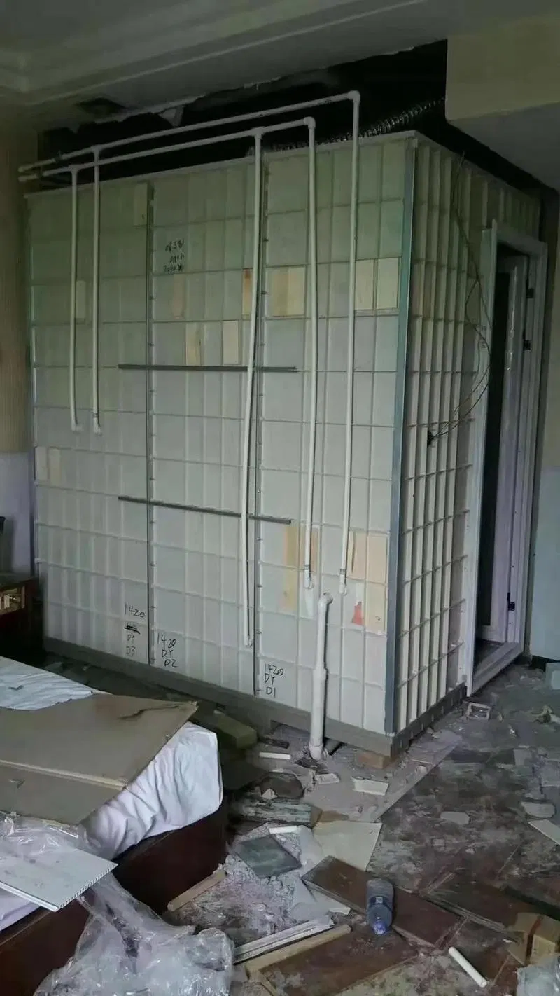 1.4*2.2*2.2m Hotel-Specific FRP SMC Compression Molded Customized Modern Prefabricated Integrated Bathroom