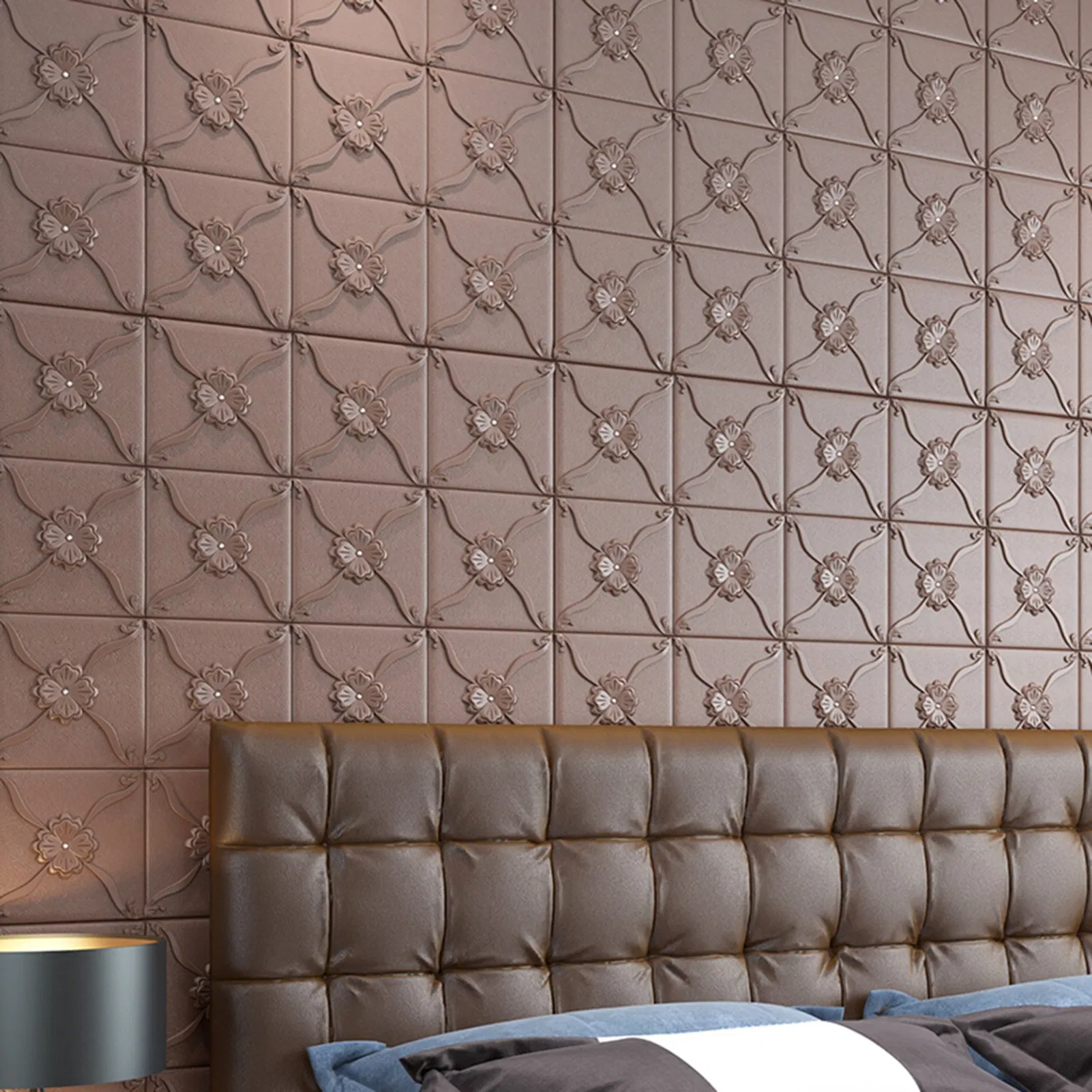 Self-Adhesive Venado Design PE Foam Wall Stickers for Living Room