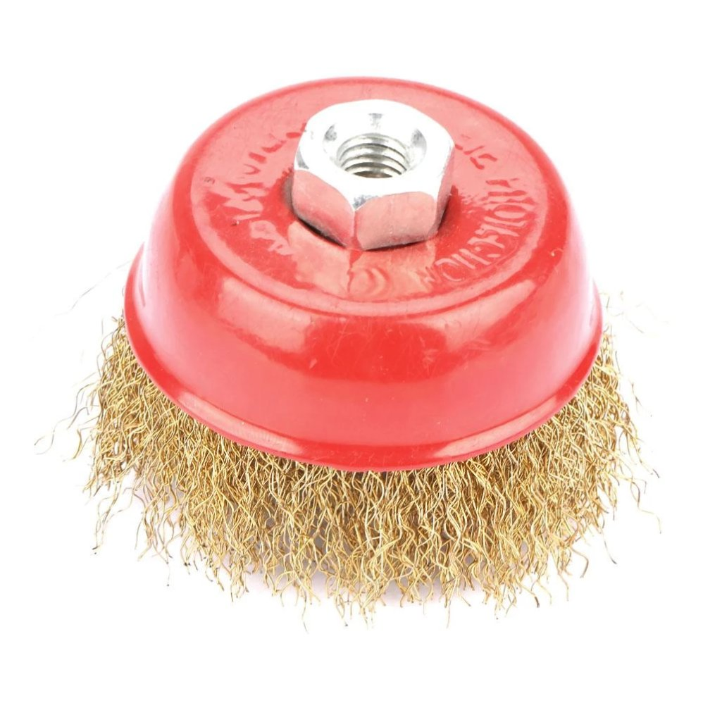 Абразивная чашечная щетка из стали для полировки