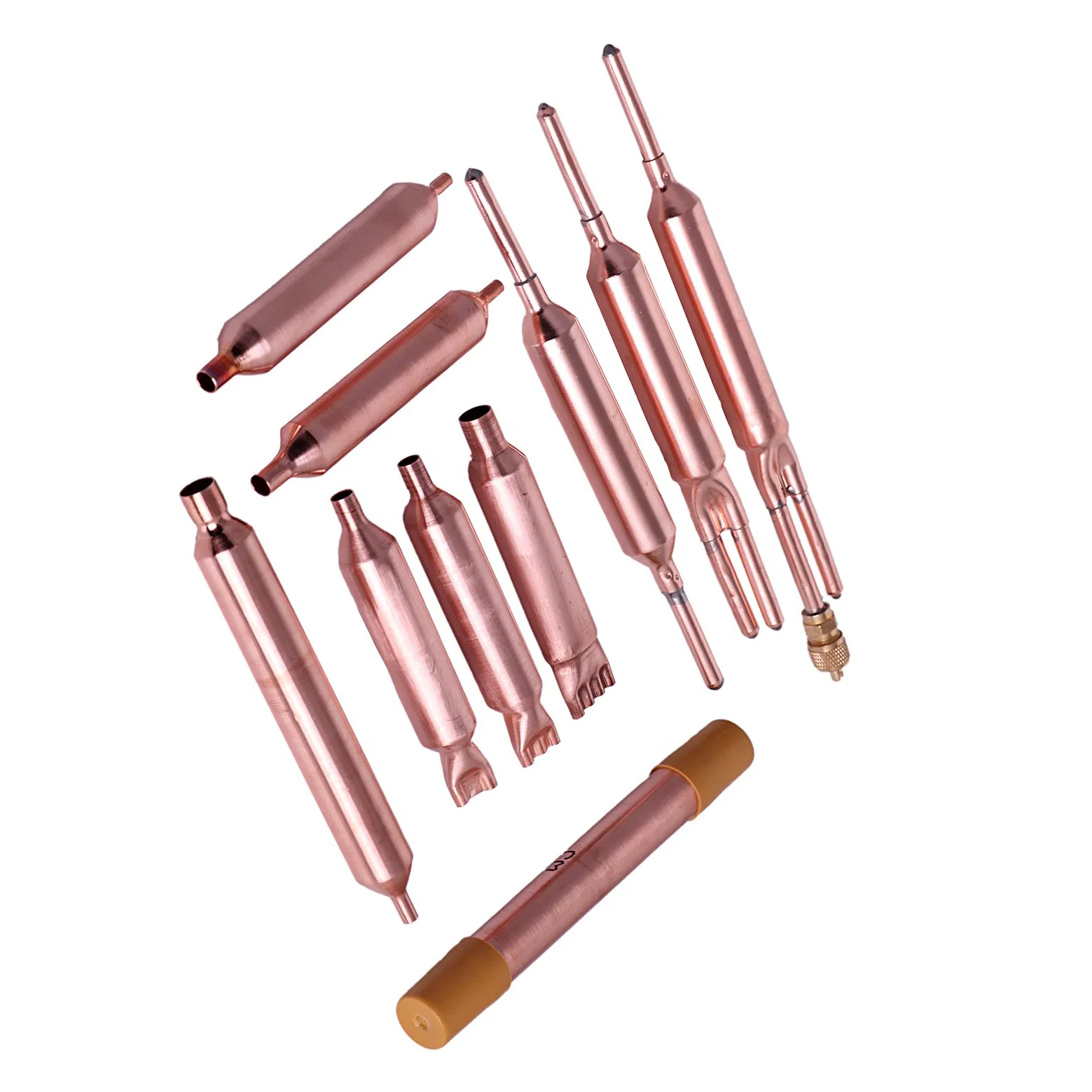 Refrigeraiton Welded Type Copper Stainer Fridge Filter Drier