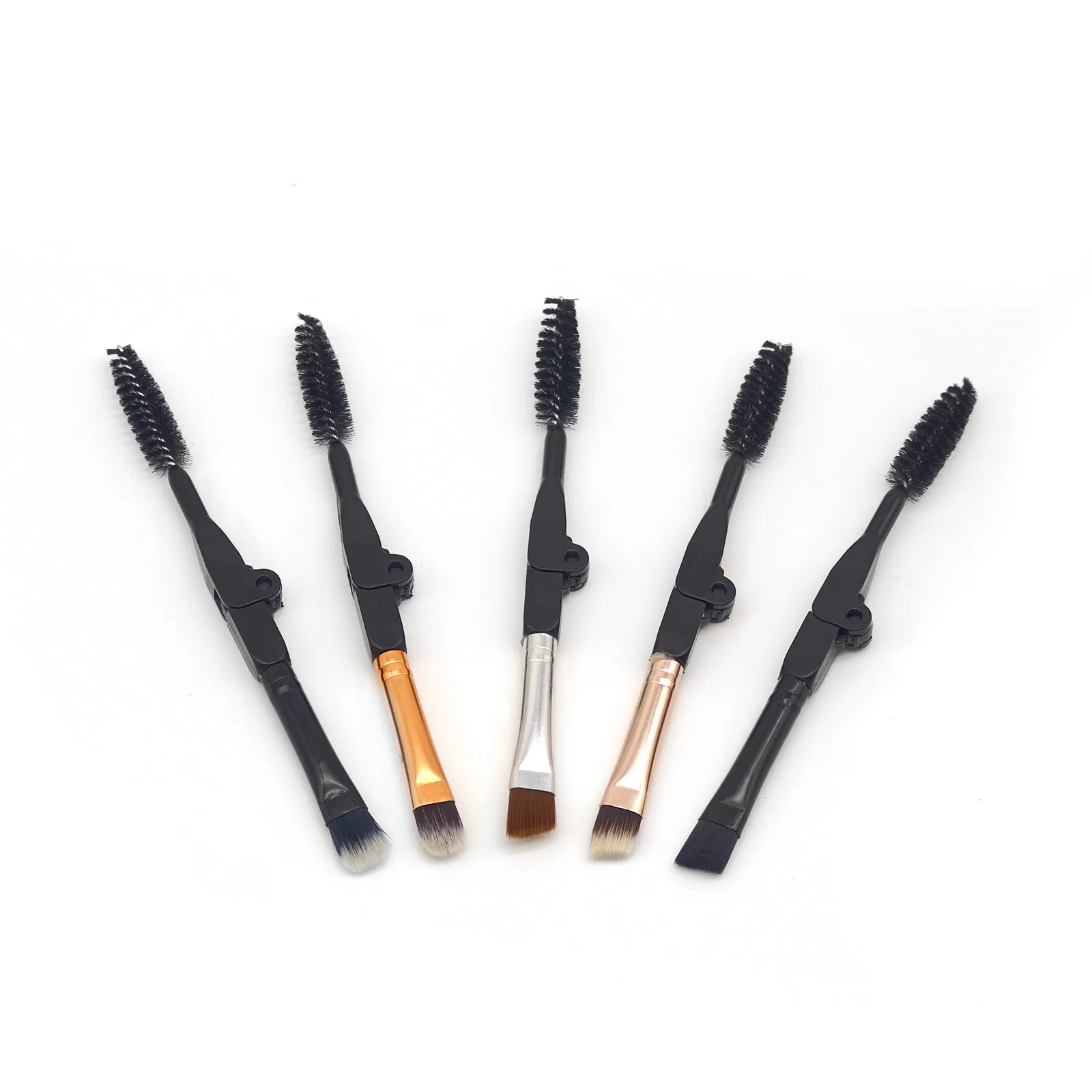 2 in 1 Eye Lash Eyebrow Lip Brushes Eyeshadow Eyelash Eyeliner Makeup Brush