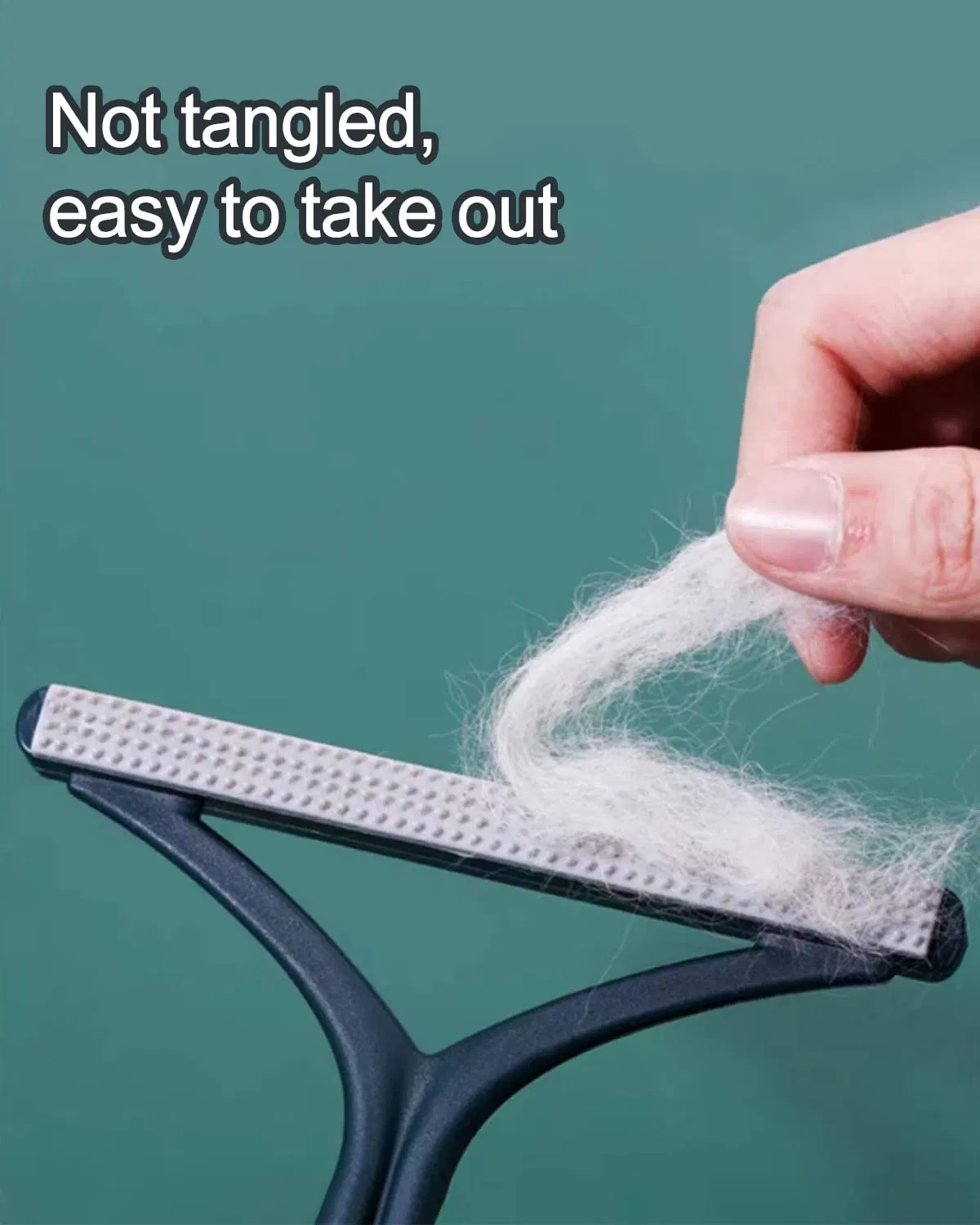 Hairball Dust Scraper Reusable Cleaner Clothes Rugs Portable Pet Hair Lint Remover