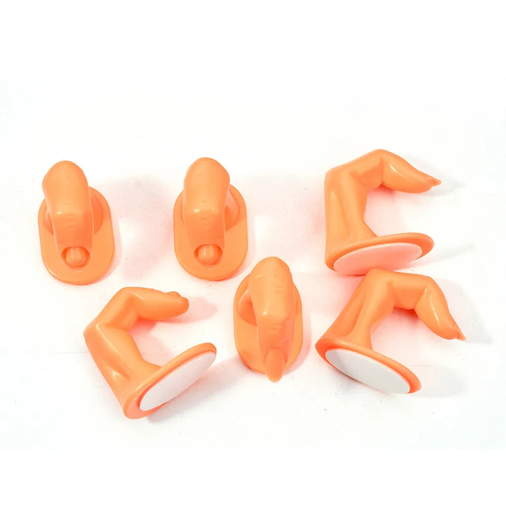 Manicure Nail Art Reusable Practice Finger Training Display Model Hand Fingers Tool