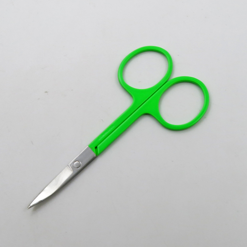 Professional Cuticle Scissors Portable for Eyebrow Eyelash Facial Trimming Makeup