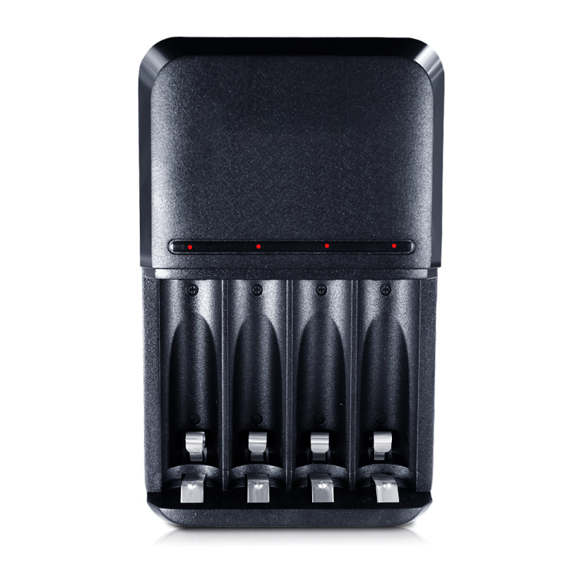Умная зарядка для АА и ААА аккумуляторов, 4 отсека