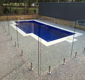 Balcony Tempered Laminated Sgp Glass Fencing with Q-Railing