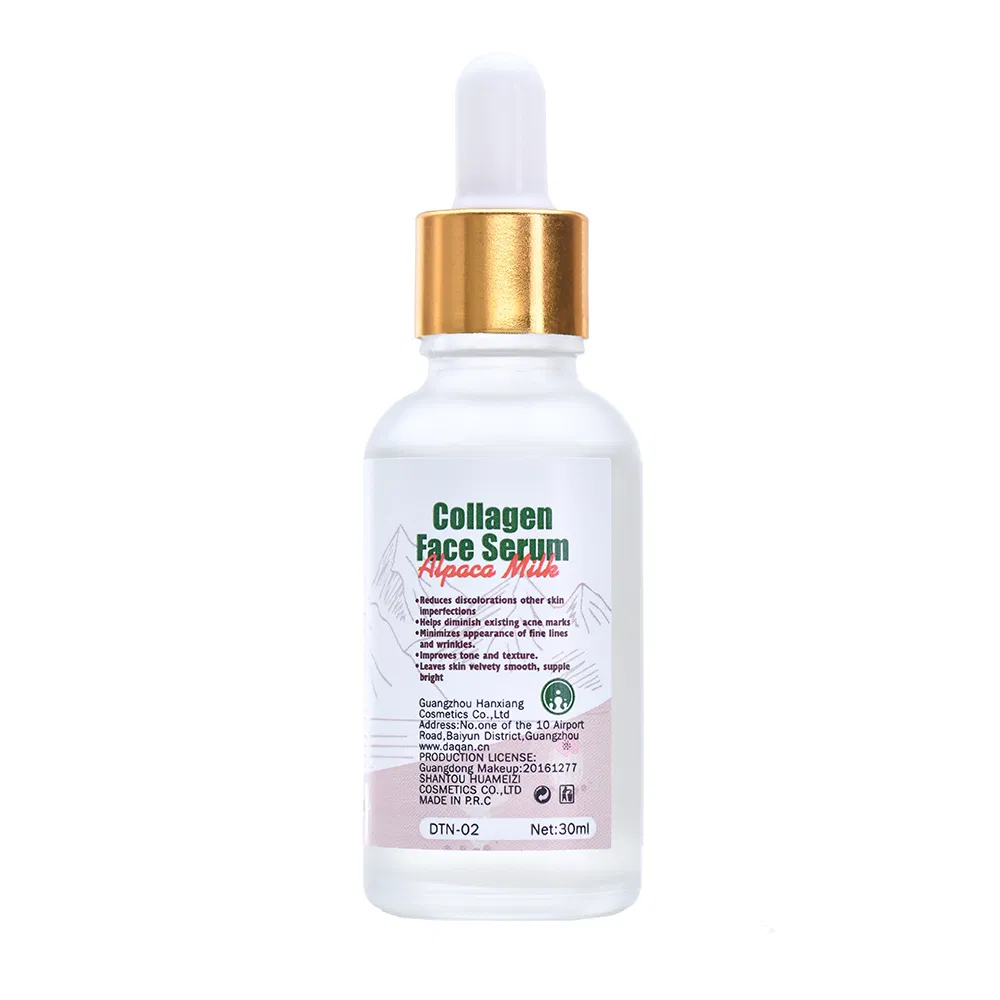 Daqan Skin Care Collagen Alpaca Milk Essence Whitening Nourishing Face Serum