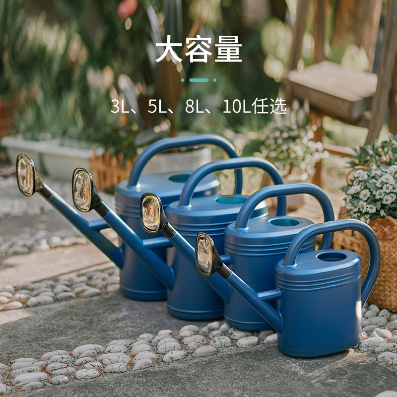3L 5L 8L 10L 12L 14L Traditional Large Outdoor Plastic Watering Can Indoor Garden Watering Cans for Flower