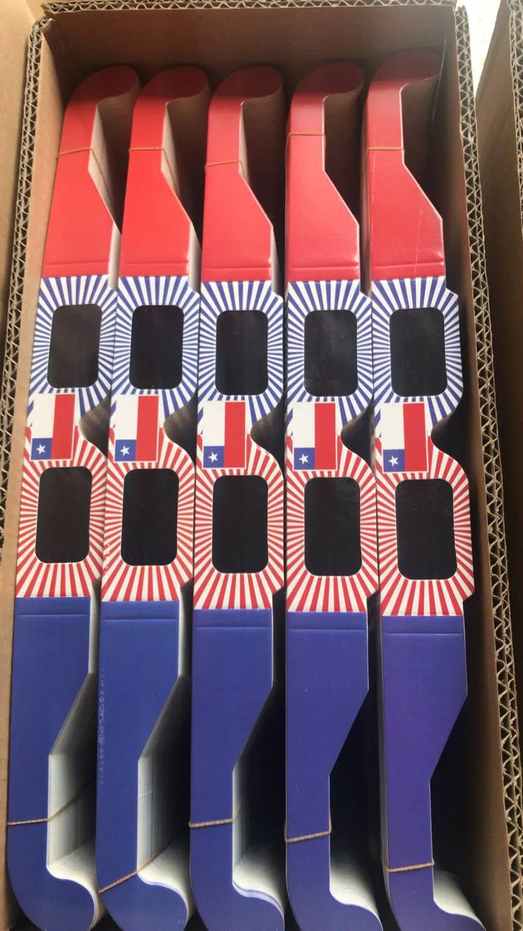 Factory Wholesale Cardboard Eclipse Glasses Logo Custom Paper Solar Eclipse Glasses