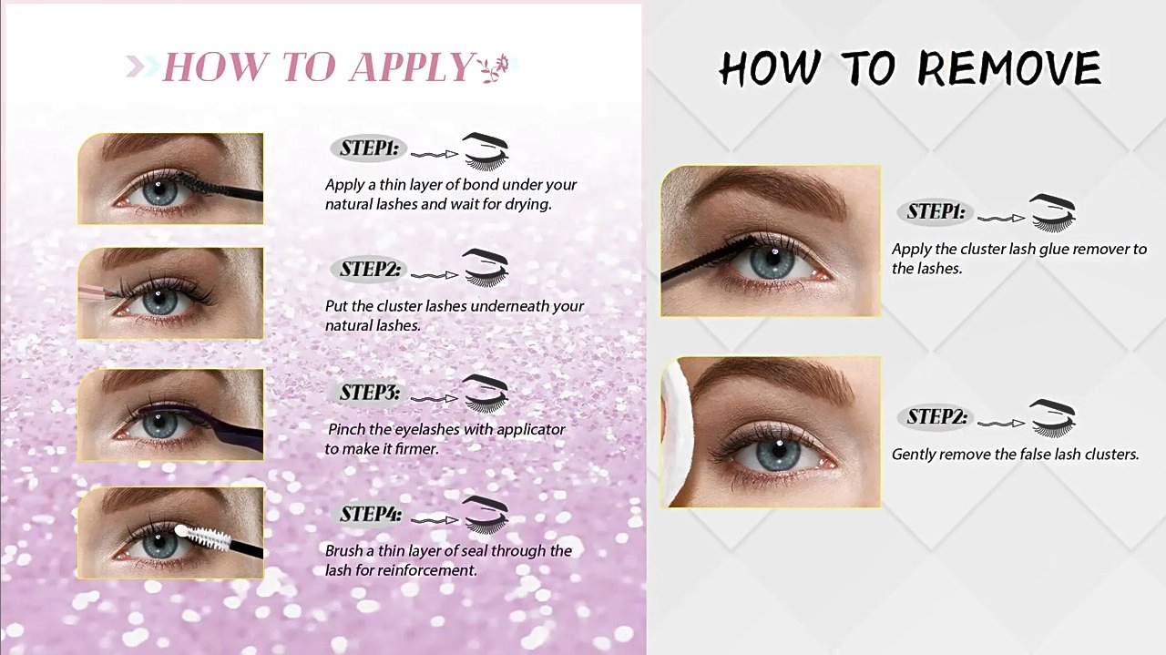 2-in-1 Clear Eyelash Extension Glue for Long-Lasting Results