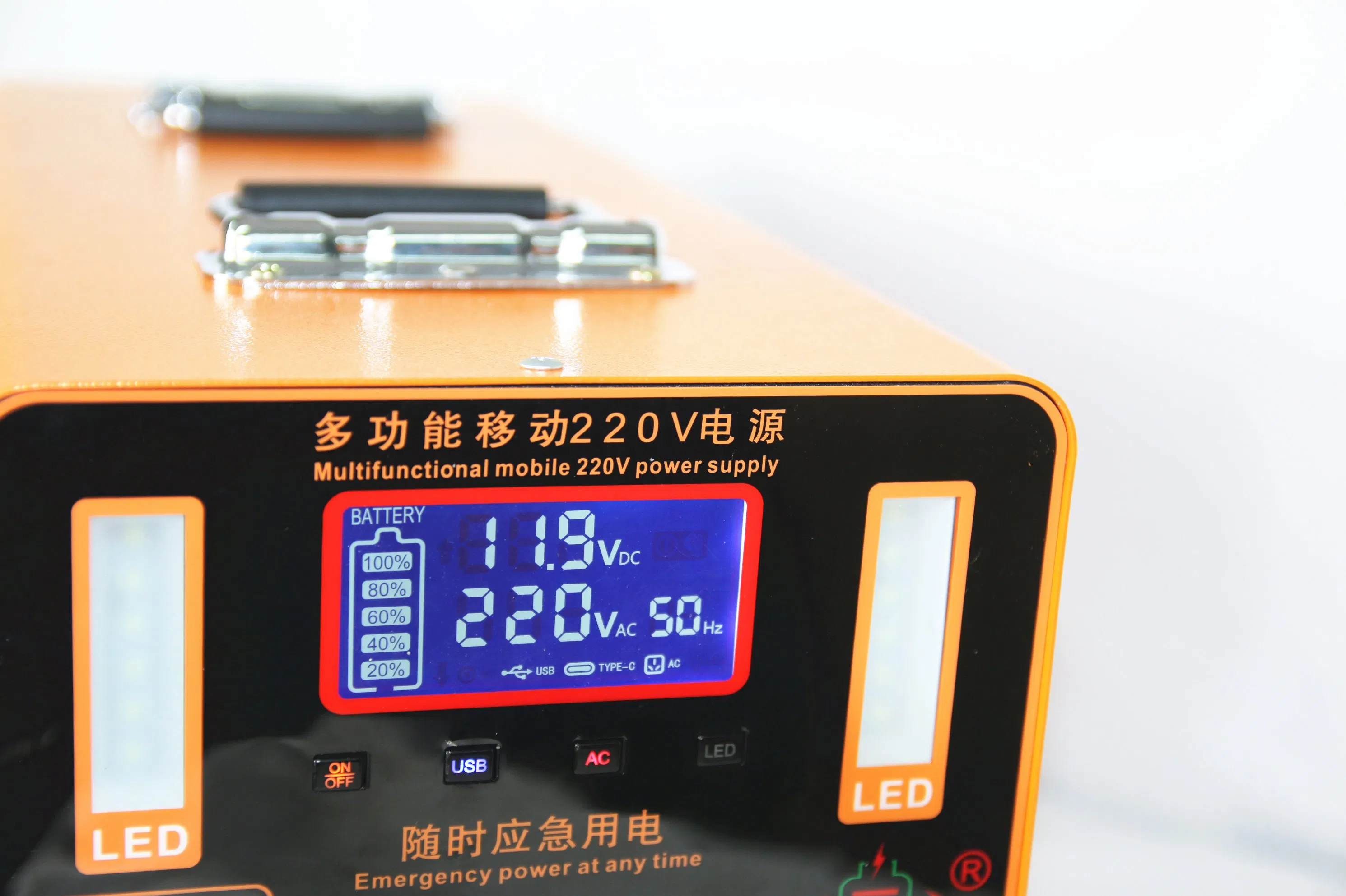 Big Capacity 160000mAh 1500W Power Station for Outdoor Activities
