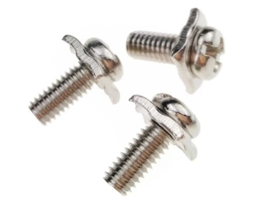 Phillips Slot Pan Head Stainless Steel Sems Screws M5 Assemblied Captive Square Washer