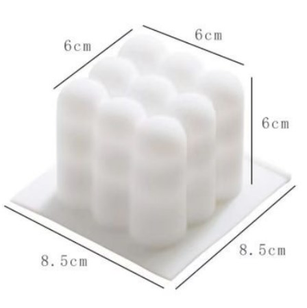 Magic Square Silicone Mold Creative Candle DIY Soap Mold