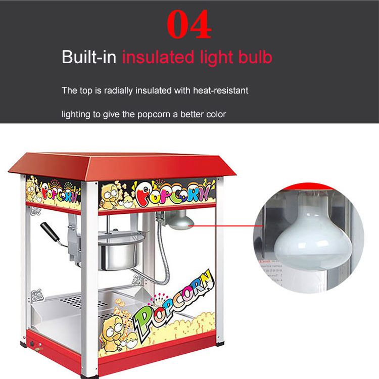 Popular Professional Commercial Popcorn Machine Used for Sale