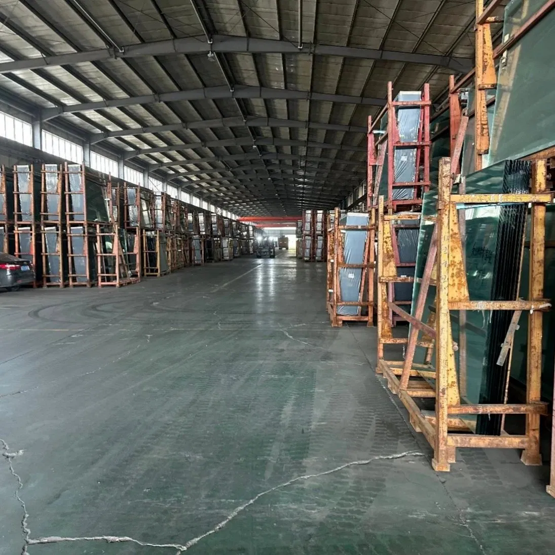 Extra Large Sliding Door Concealed Aluminum Profile Sliding Door with Tempered Glass