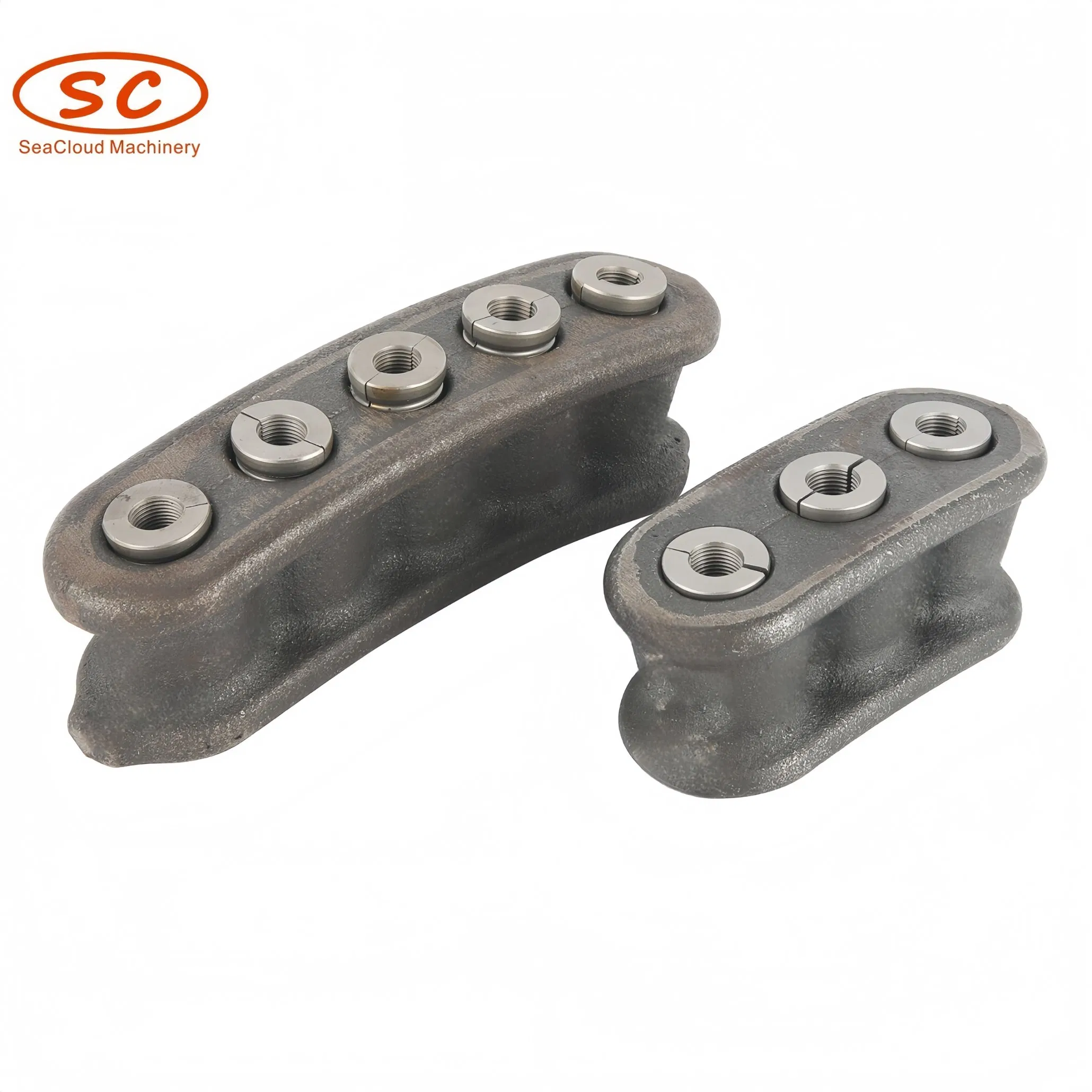 ISO Standard S3 12.7mm Prestressed Strand Bonded Concrete Slabs Arc Flat Anchorage Block