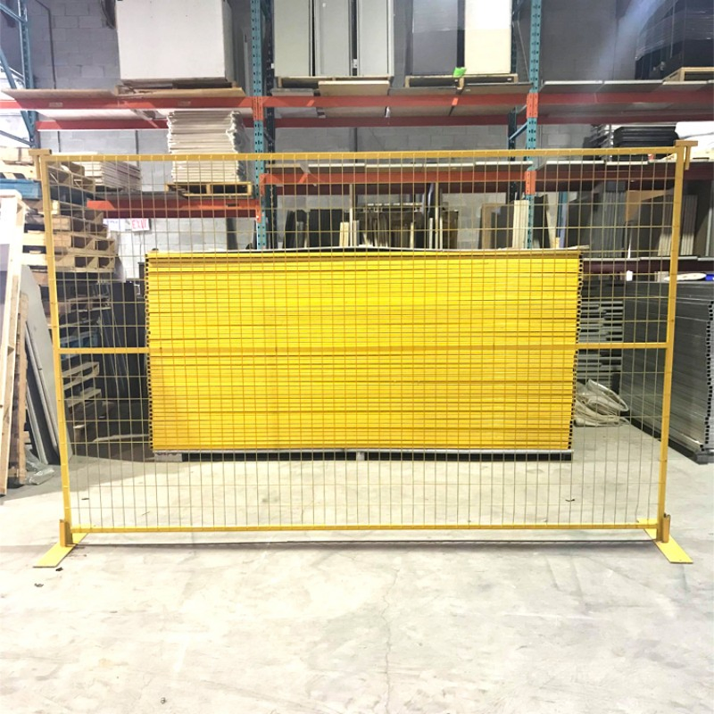 Galvanized and PVC Coated Canada Temporary Fence Panels Hot Sale Pool Fence Temporary Fence Gate for Construction Site