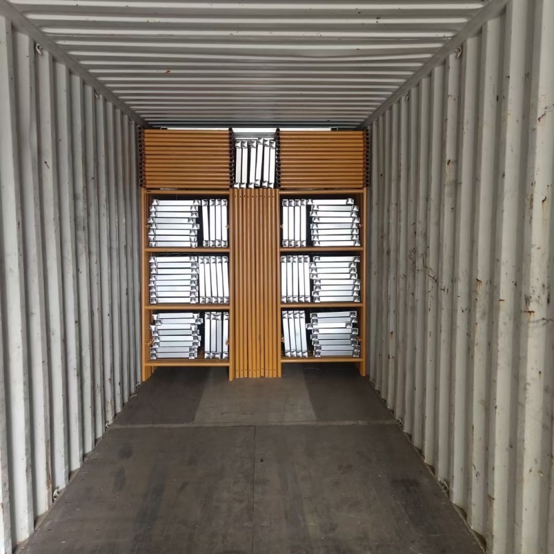 Durable Trapezoidal Scaffold for Long Term Use in Harsh Outdoor Environments