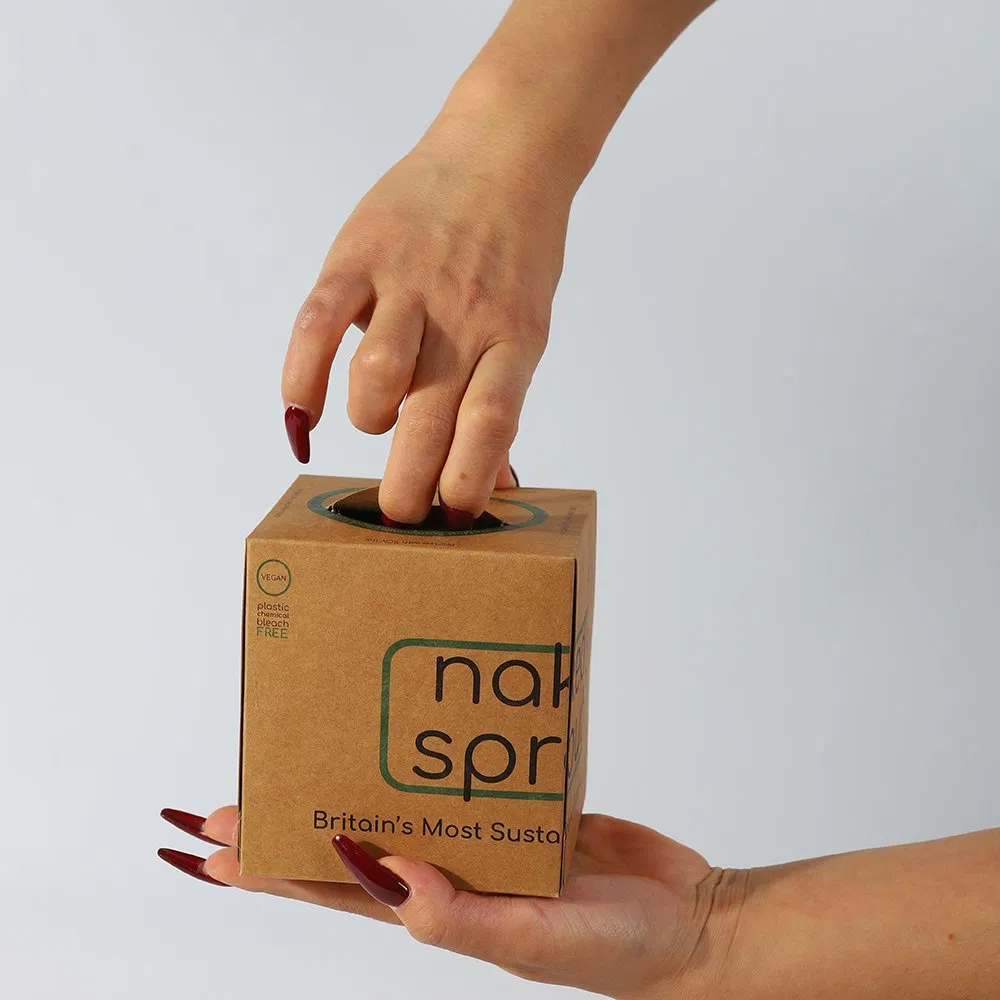OEM Travel Box Bamboo Facial Tissue