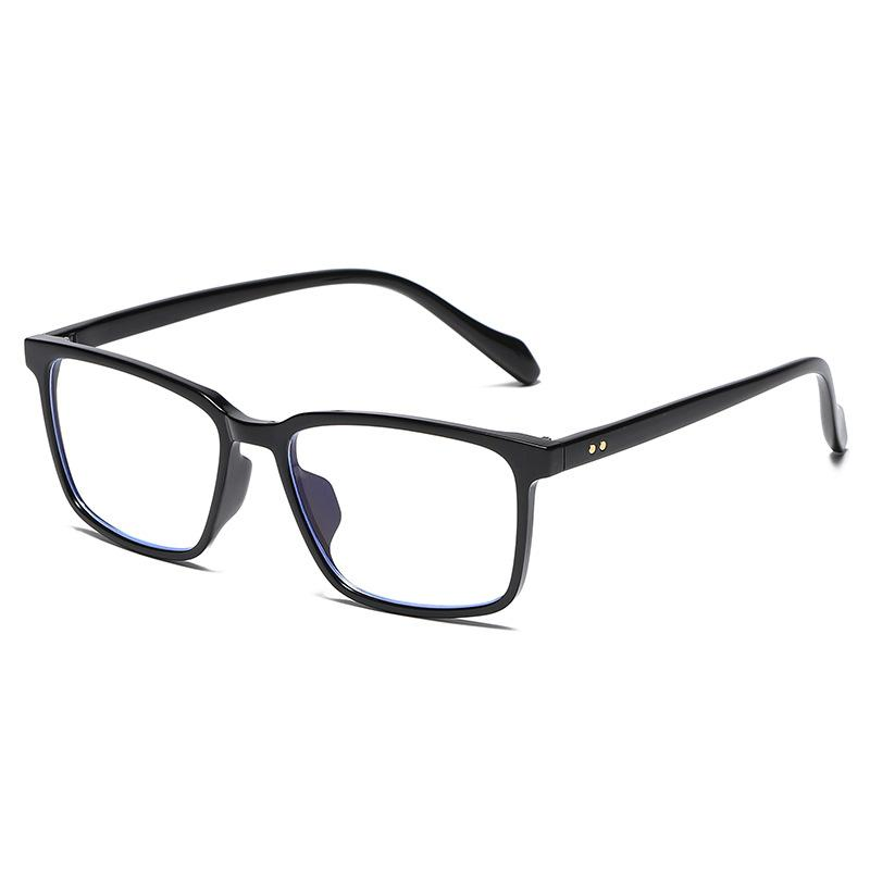 Transparent Optical Frame Retro Ultra-Light Glasses Frame Can Be Equipped with Myopia Anti-Blue Light Glasses Plastic Optical Frames for Man