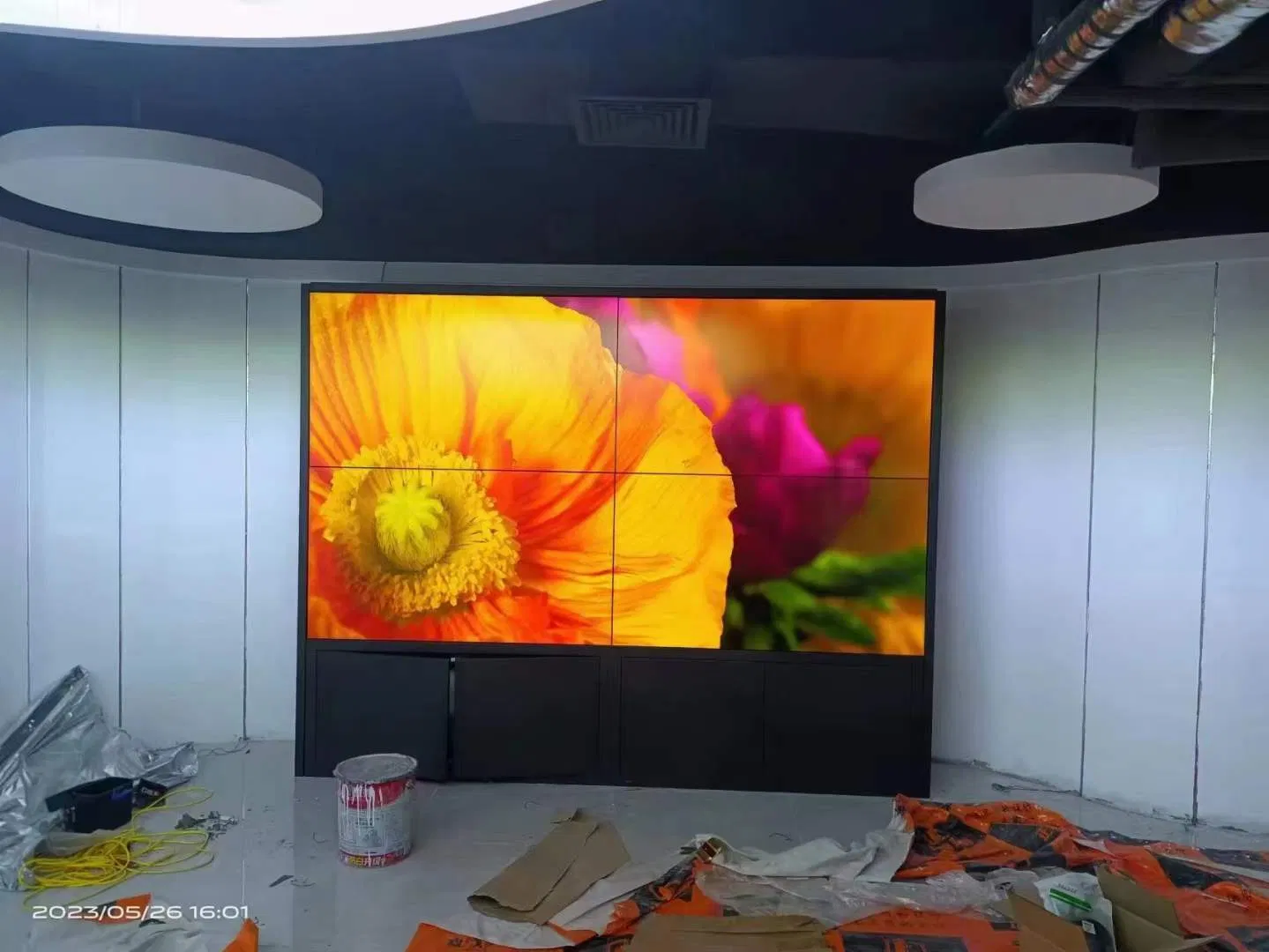 Wholesale Price 46/49/55'' 0.8/1.7/3.5mm Narrow Bezel LCD Videowall