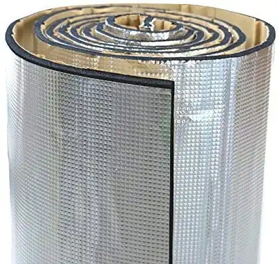 Embossed Aluminium-Foil with Aluminium-Foil-Closed Closed Foam as Cavity Insulation