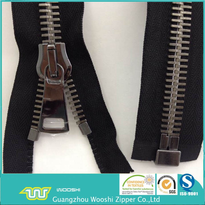 Молнии металлические латунные для одежды и обуви