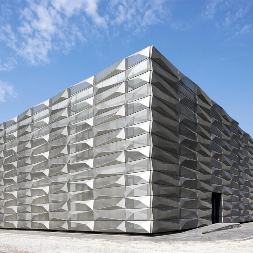 Customized Acoustic Interior Exterior Decorative Aluminum Panel Facade with Competitive Price