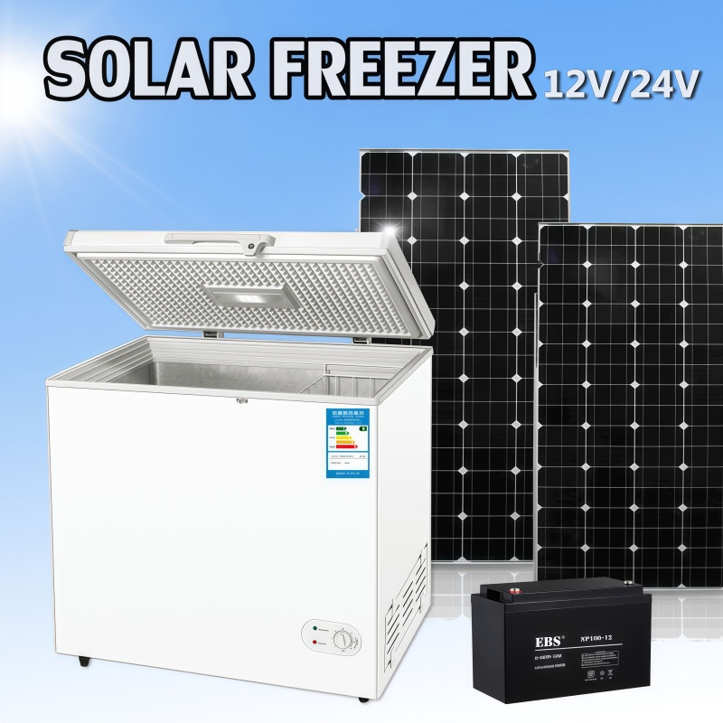 12/24V 38L 50L 70L 99L 105L 108L 128L Home Appliance Solar Refrigerator Deep Freezer DC Solar Freezer