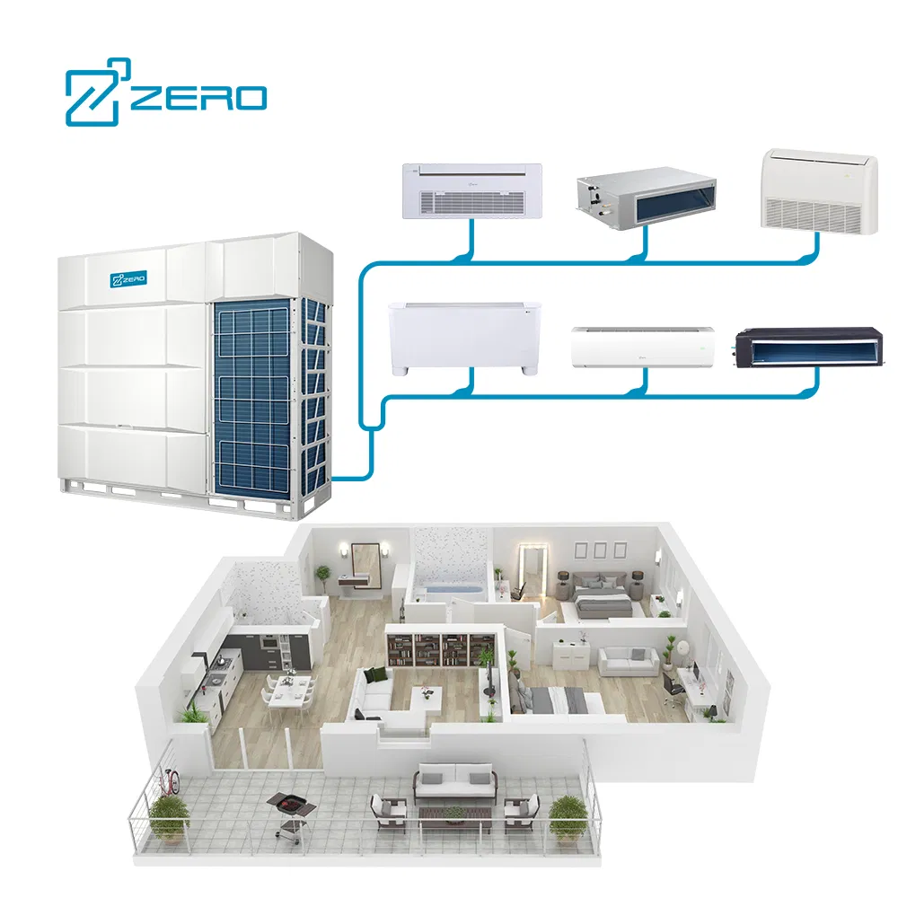 VRF-система кондиционирования 5 тонн с инвертором