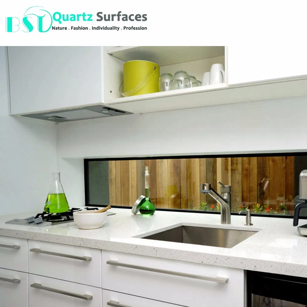 Artificial White Solid Surface Quartz Stone