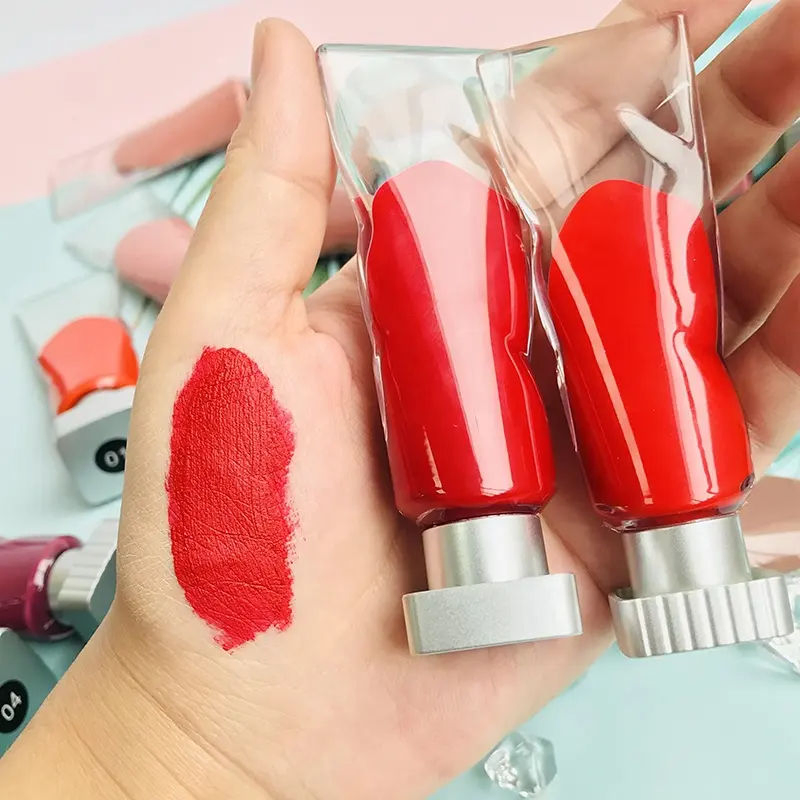 OEM/ODM Liquid Lipstick: Waterproof, Matte Finish, Ice Cube Design