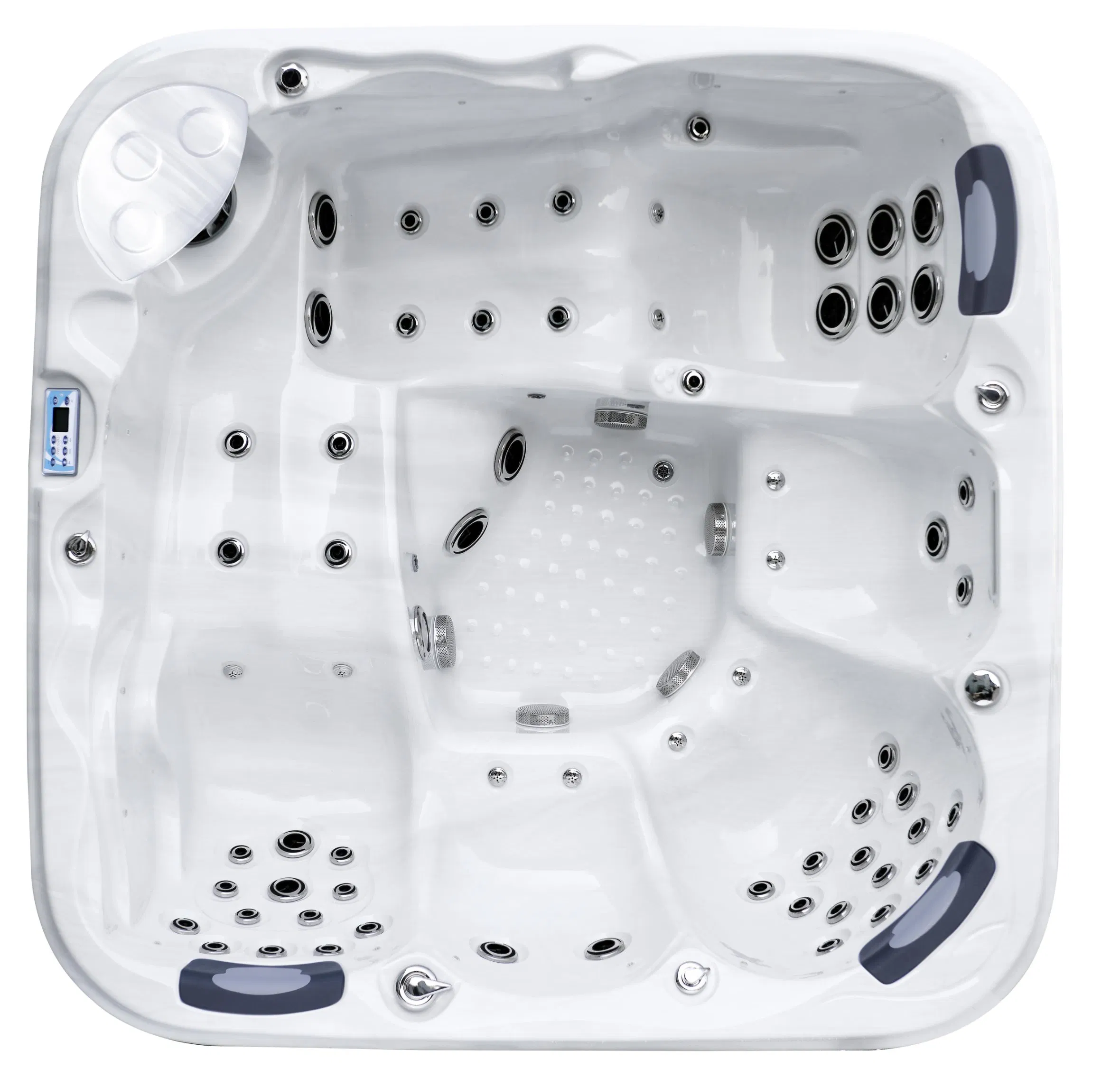 Портативный спа-бассейн на 5 человек с высокими стенками