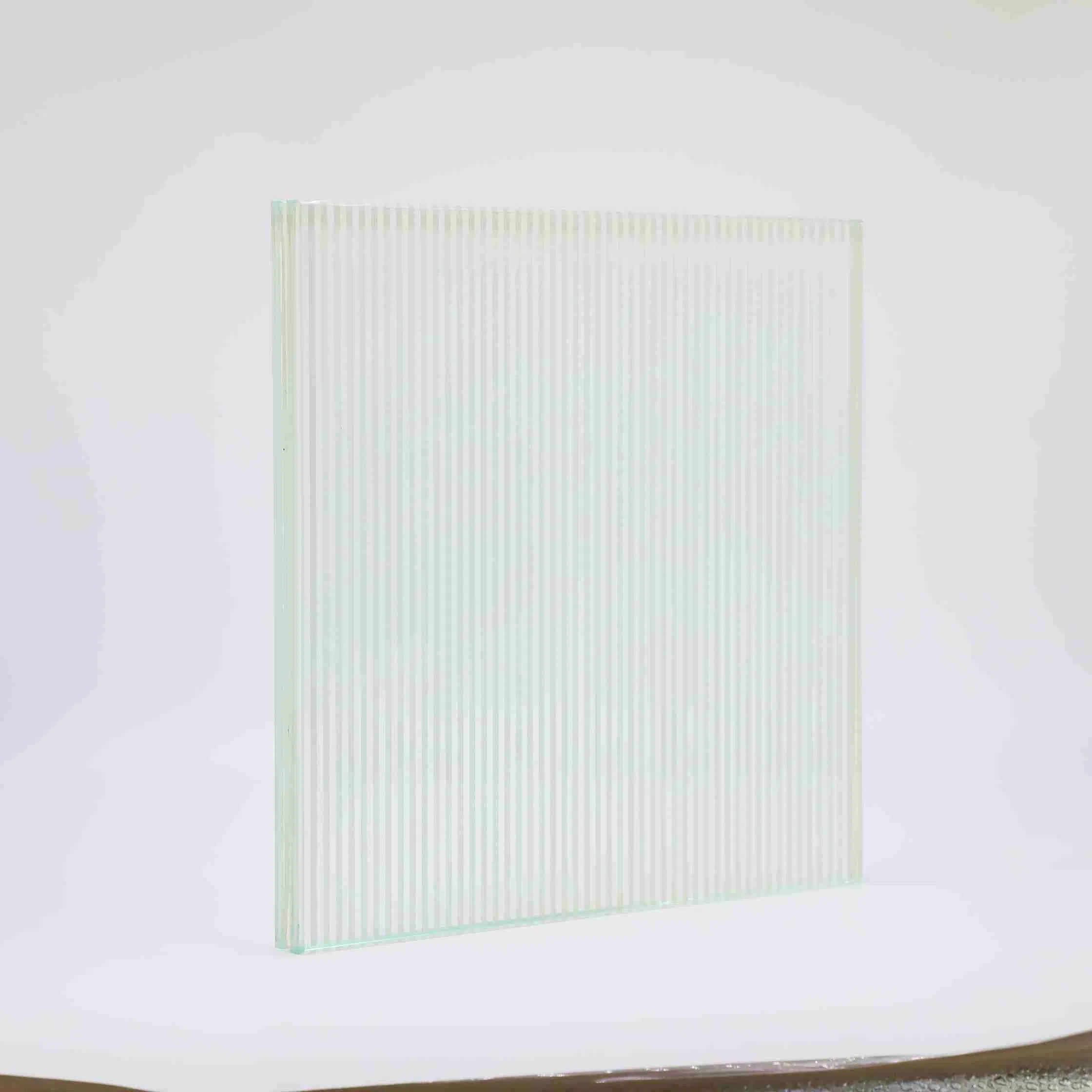 Lacquered Glass of Pure White Color Ral 9003 in Customer Size