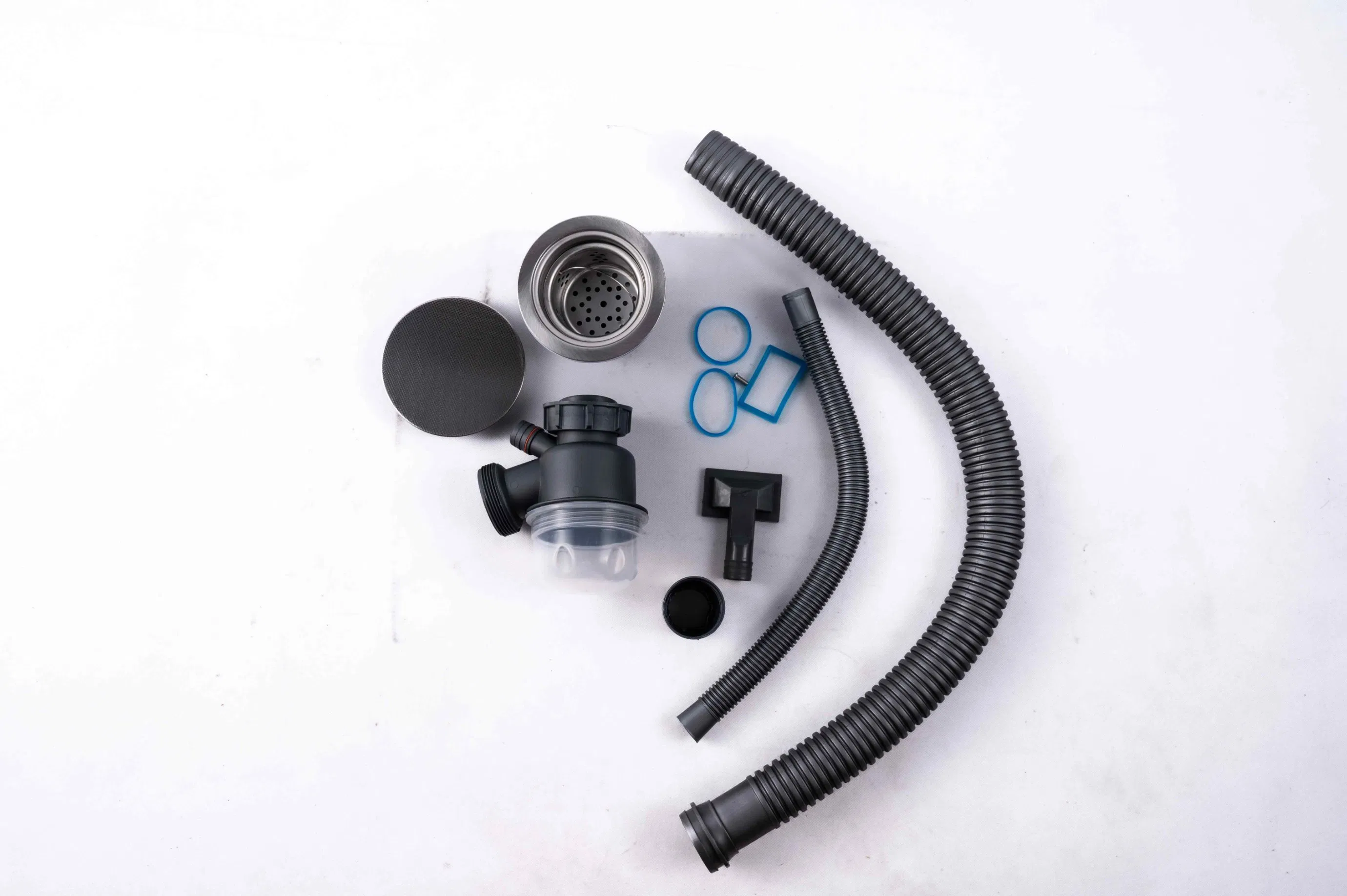 Wholesale Factory Price Sanitary Ware Modern Kitchenware Black Undermount 304/201 Handmade Stainless Steel Sink with High Quality
