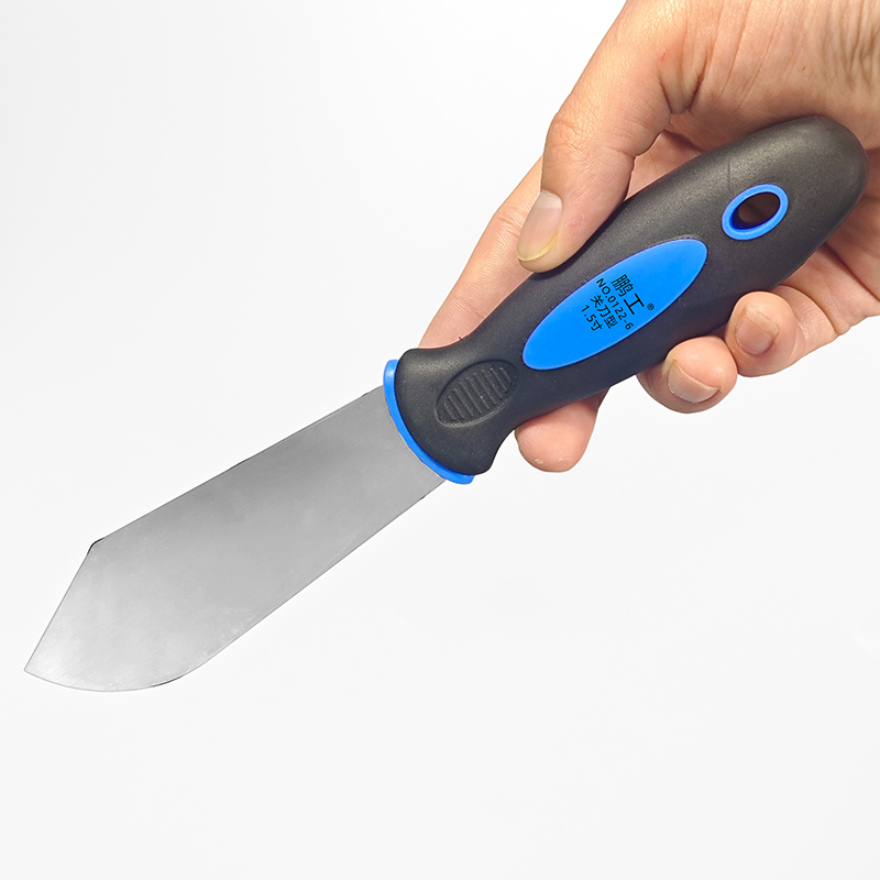 Premium Guandao-Style Stainless Steel Putty Knife for Wall Corners