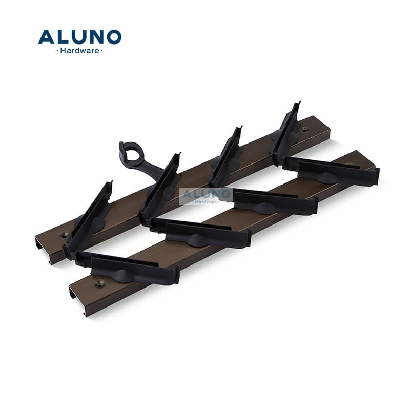 Aluno Factory Decorative Fashion Frame Blind Louver Windows Frames Aluminum Jalousie Window Frames
