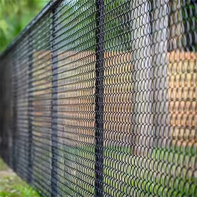 Galvanized Chain Link Fence Fabric for Sports Field Security