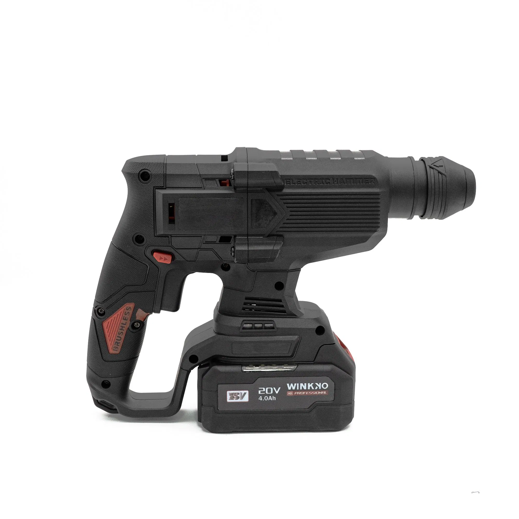 4800bpm Precision Battery Rotary Hammer Lithium Electric Hammer Hand Tool Winkko Combo Set