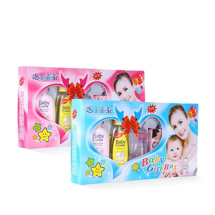 5 in 1 Bathing Shampoo Body Care Baby Personal Cosmetics in Baby Gift Box