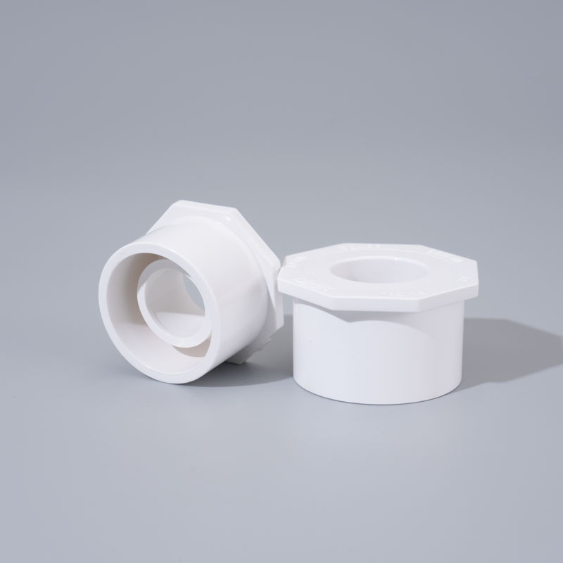 ASTM Sch40 UPVC Pipe Plastic Reducing Bushing for Pressure Pipe Systems