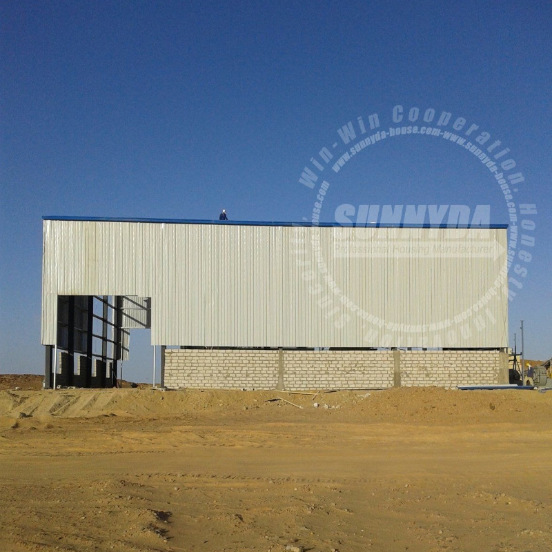 Long Span Steel Structure Prefabricated House for Sale