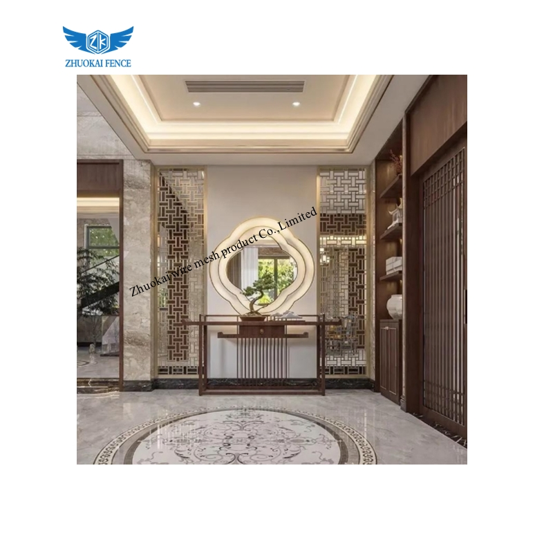 Modern Design Decorative Metal Privacy Aluminum Screen Panels for Hotel Application