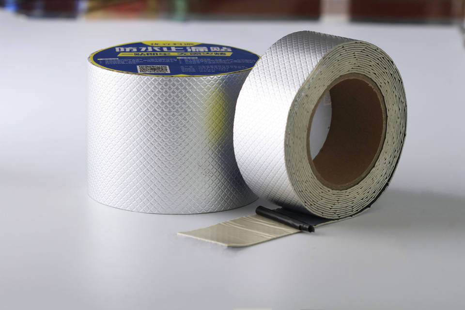 High Quality Hot Selling Aluminum Foil Butyl Rubber Waterproof Sealant for Roof Insulation Leak Repair Adhesive Rubber Gummed Tape