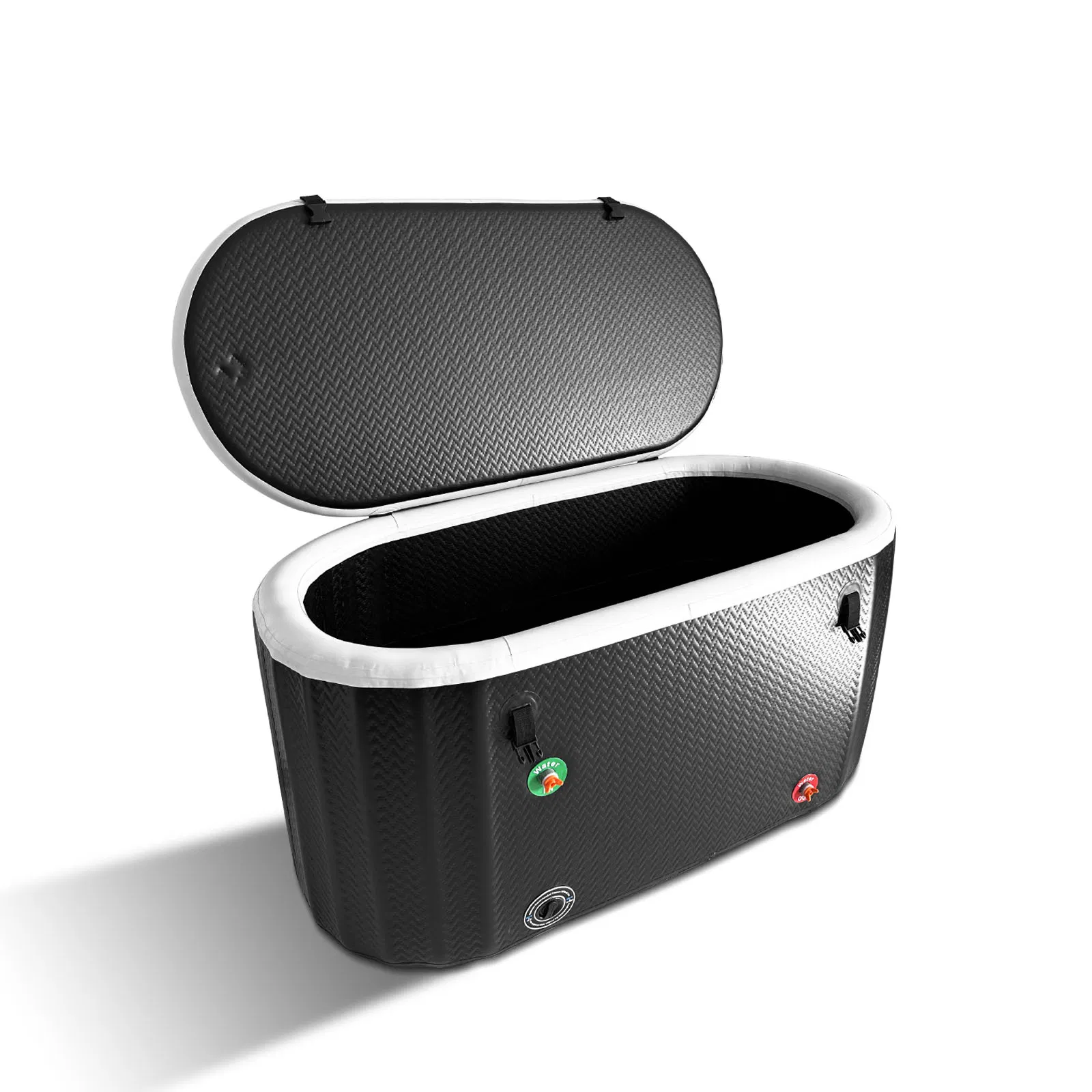 Надувная ледяная ванна 450L с ковриком и насосом