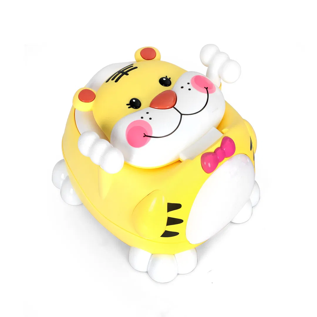 Babyhood Cute Animal Design Portable Potty Plastic Toilet Trainer Seat Chair